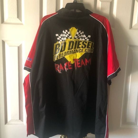Biz Collection black, red, & white BD Diesel Race Team collectible shirt 5XL NWT - Picture 2 of 5